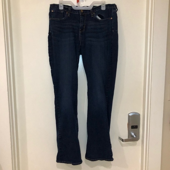 Levi's Denim - Levi’s Curvy Bootcut Blue Jeans Size 16
